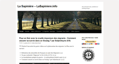 Desktop Screenshot of lasapiniere.info